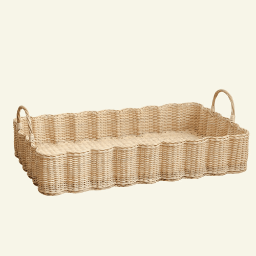 Image showing the Wavy Tray, Natural product.
