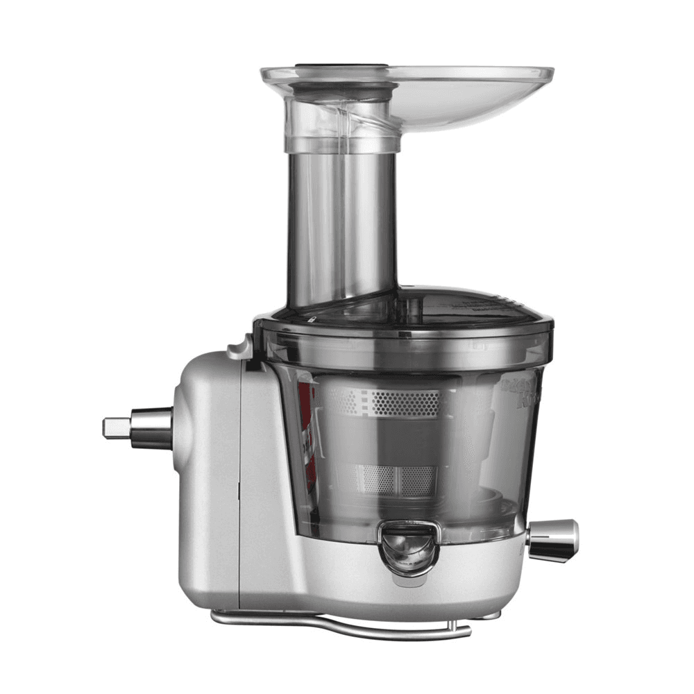 Juicer and sauce attachment for mixer