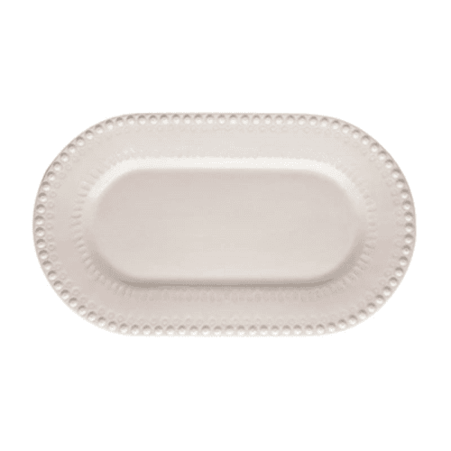 Image showing the Fantasy Serving Platter, D45cm, Sandy Grey product.