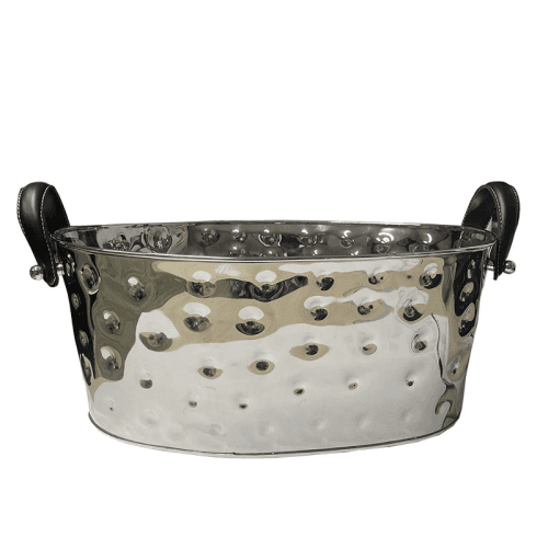 Image showing the Polo Champagne Bath, L50 x W38 x H21.5cm, Silver product.