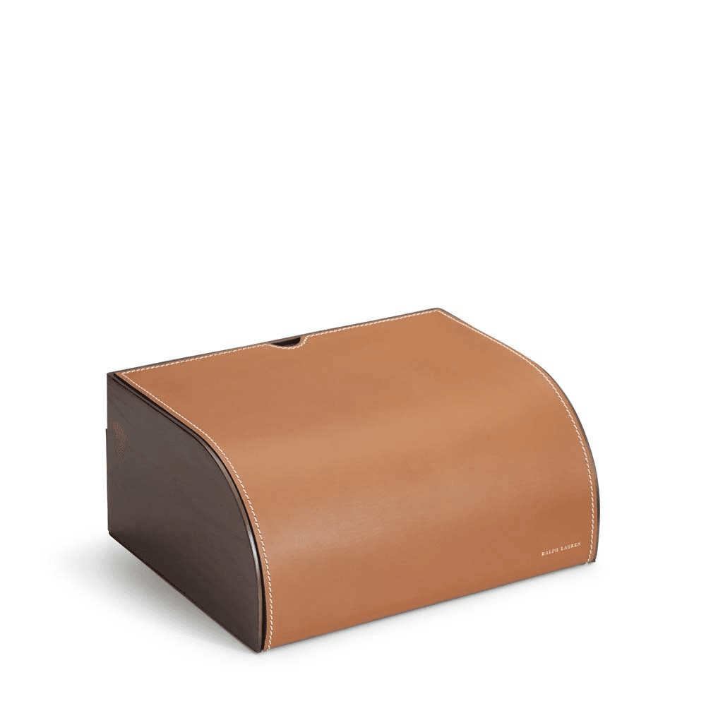 Brennan Writers box, H12 x L27 x D20cm, Saddle