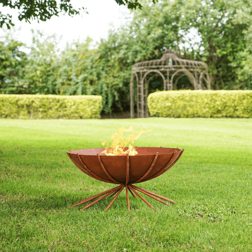 Image showing the Dakota Metal  Fire Pit, H37cm, Rust product.