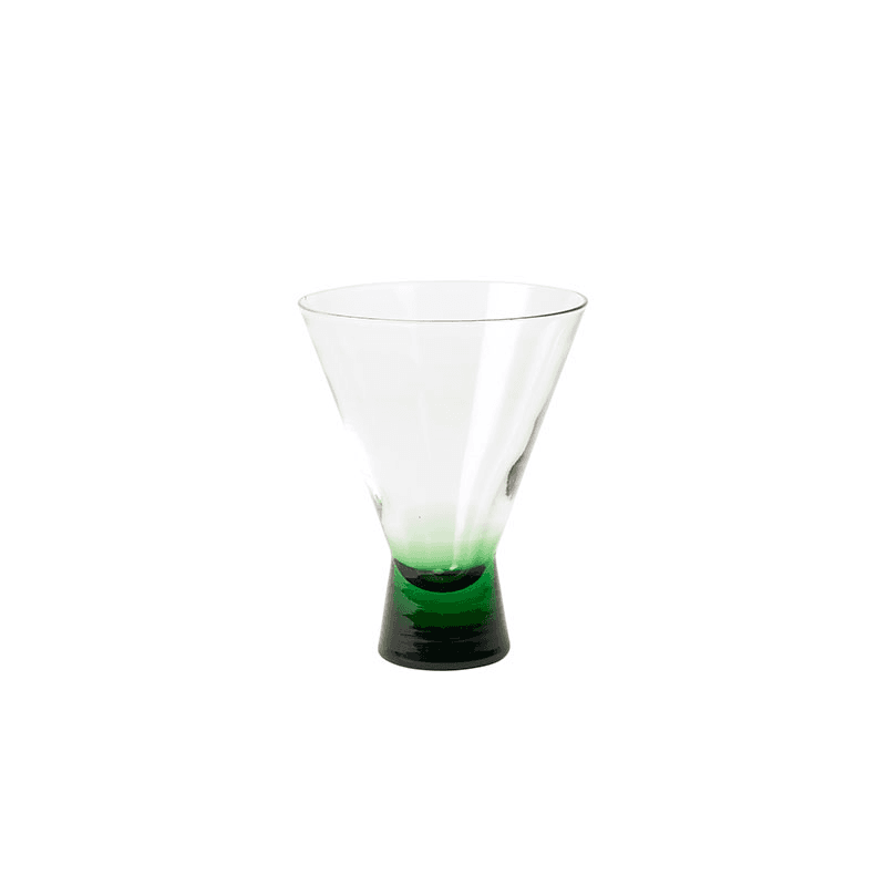 Konus Set of 2 Cocktail Glasses, 200ml, Green