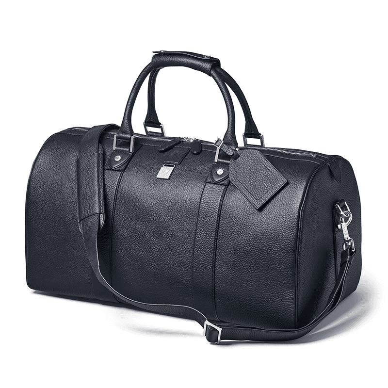 Boston Travel Bag, Navy Pebble