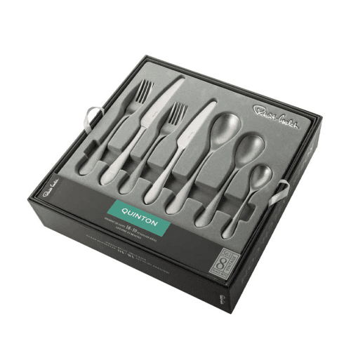 Image showing the Quinton Vintage 56 Piece Cutlery Set, Stainless Steel product.