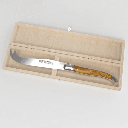 Image showing the Laguiole Cheese Knife, Olive Handle product.
