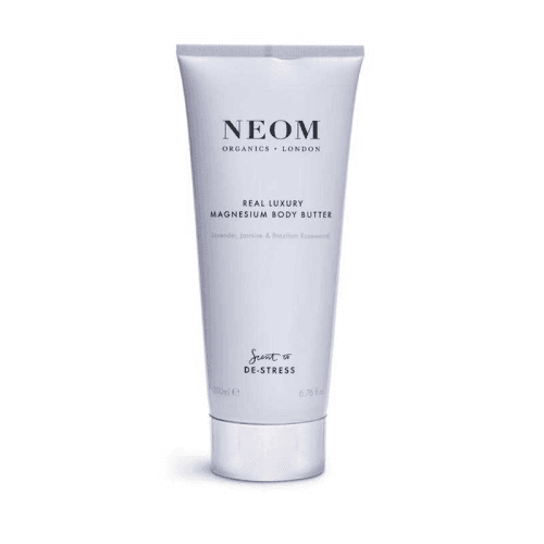 Image showing the Scent to De-Stress Real Luxury Magnesium Body Butter, 200ml, Light Blue product.
