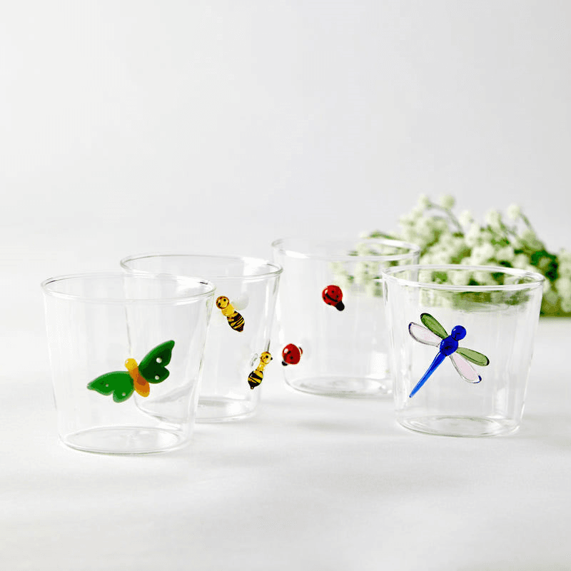Garden Picnic Bees Tumbler, 350ml