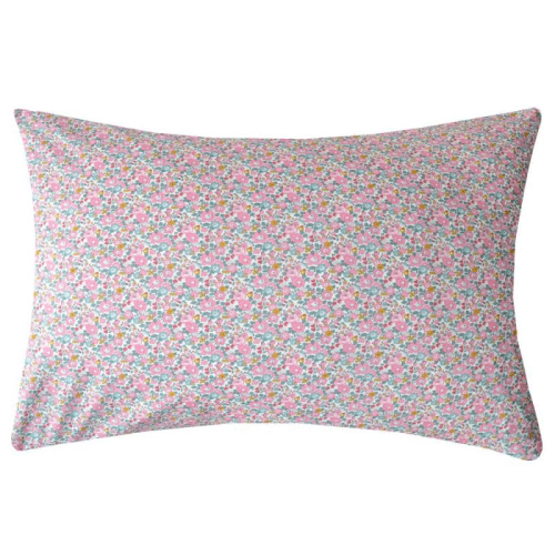 Image showing the Betsy Ann Pair of Pillowcases, Single, Pink product.