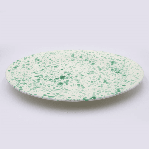 Image showing the Splatter Serving Platter, 44cm, Pistachio product.