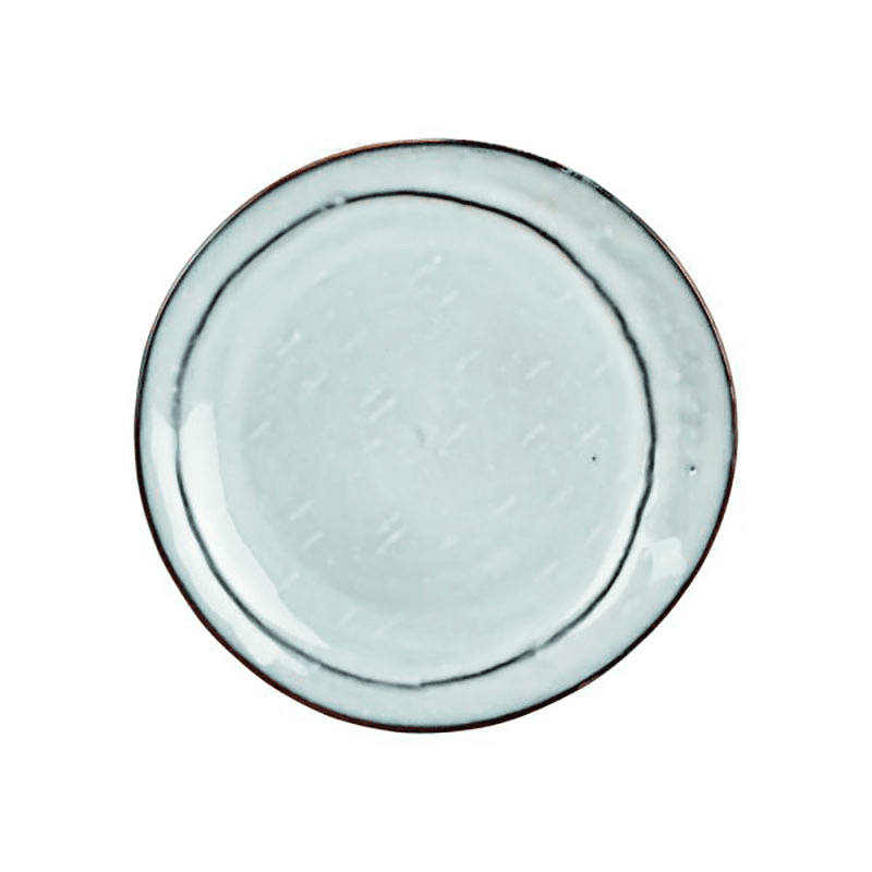 Misty 12 Piece Dinner Set, Dusty Blue