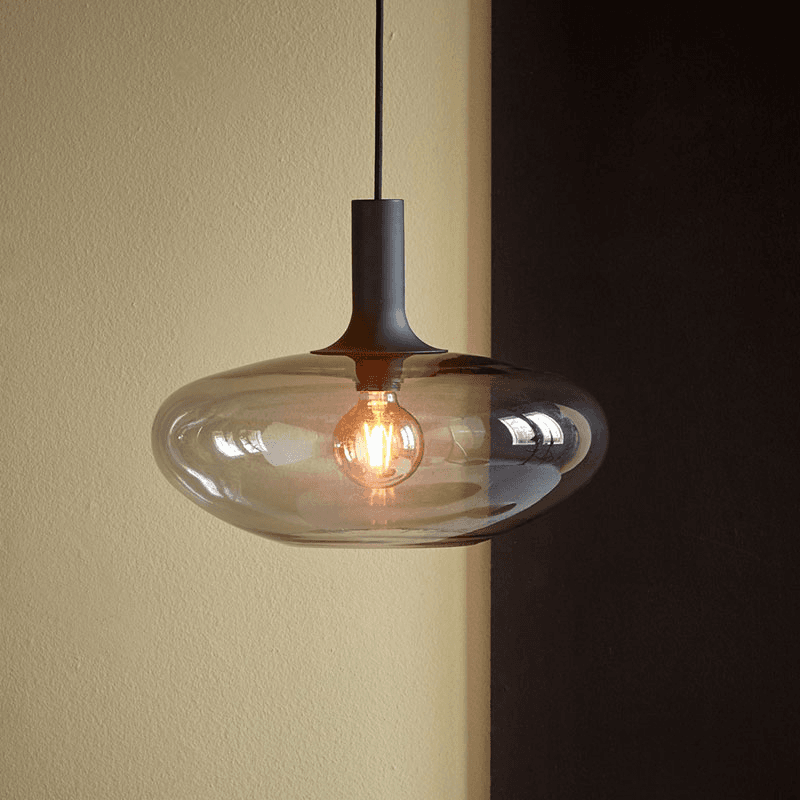 Alton Pendant, H30cm, Smoke