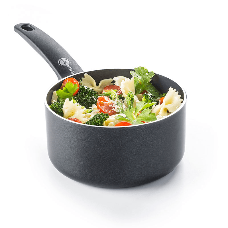 Cambridge Cambridge Non-Stick Saucepan, 16cm, Black
