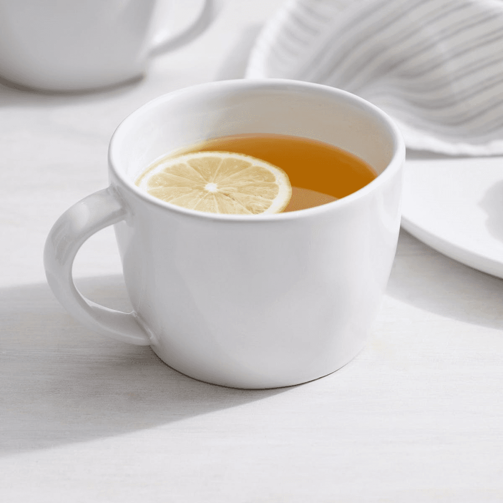 Portobello Mug, H8cm, White