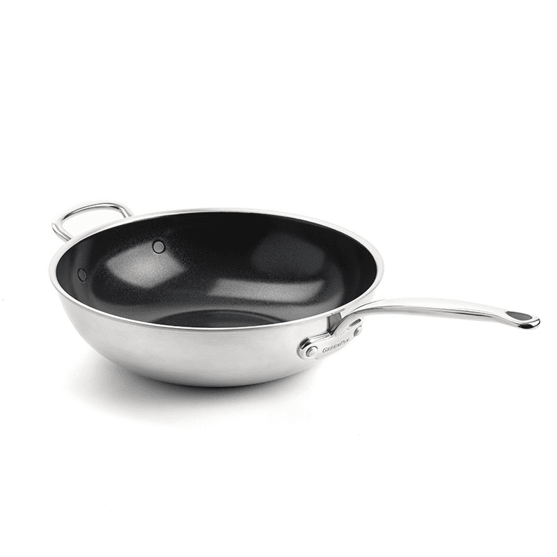 Premiere Non-Stick Wok, 30cm, Stainless Steel