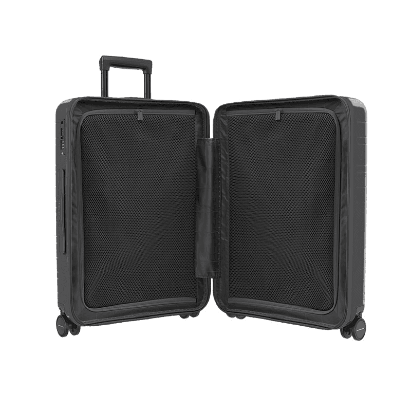H6 Essential Suitcase, H64 x W24 x L48cm, Glossy Graphite