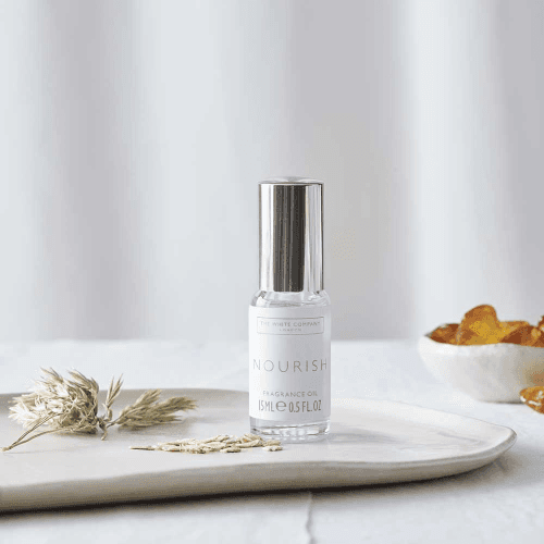 Image showing the Nourish Fragrance Oil, 15ml, White product.