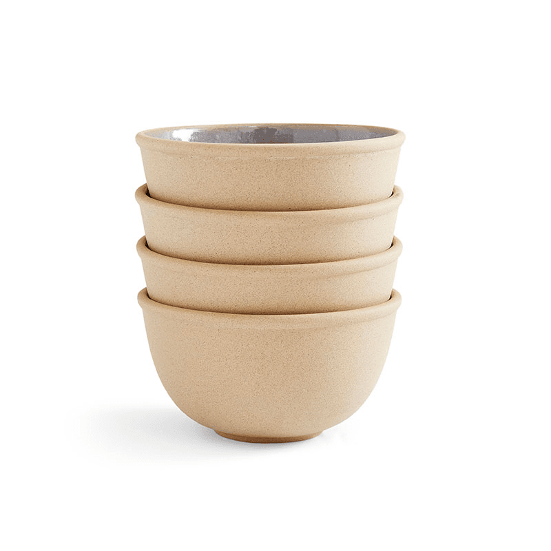 Minerals Set of 4 Bowls, D11.5cm, Aqua