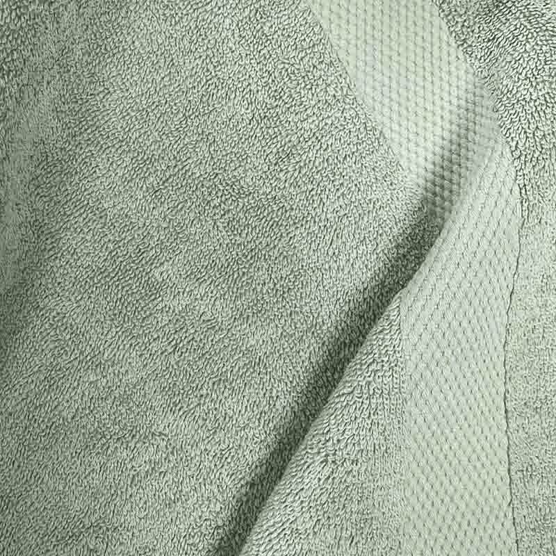 Organic 600gsm The Hand Towel, 50 x 90cm, Sage Green