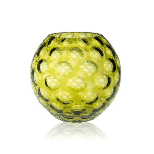 Image showing the Kugel Vase, H16cm, Bonsai Green product.