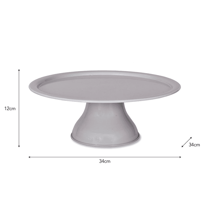 Brompton Cake Stand, Chalk