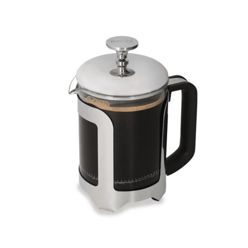 Roma Stainless Steel Cafetière, 4 Cup, Silver