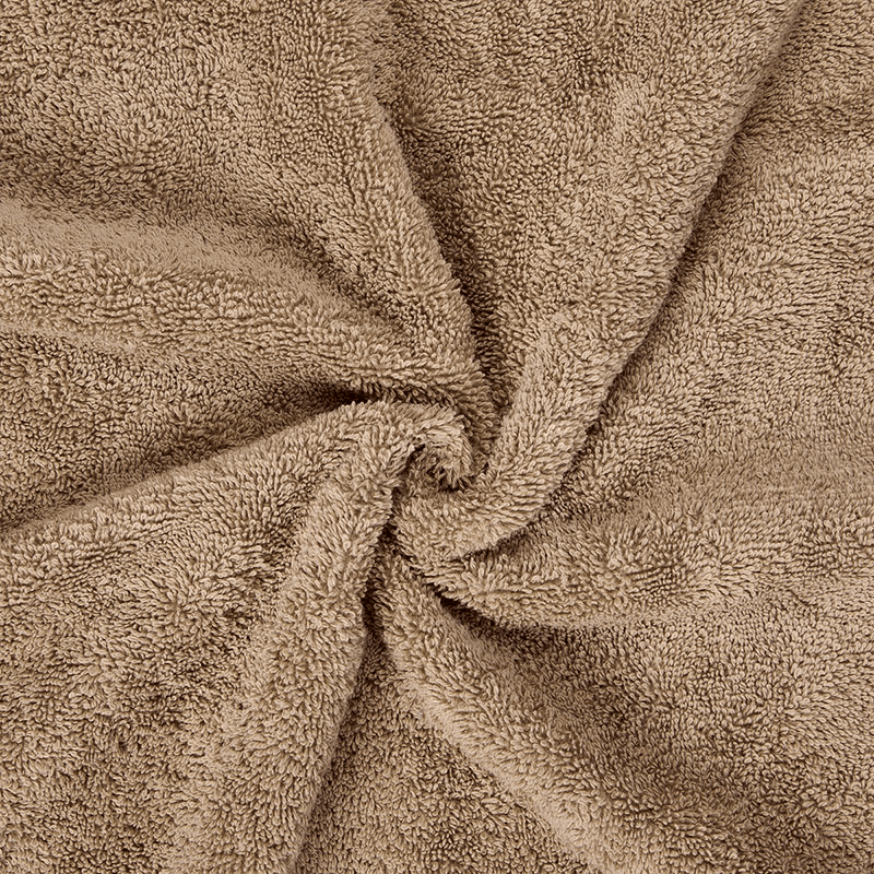 Plain Organic Cotton Bath Towel, Mushroom