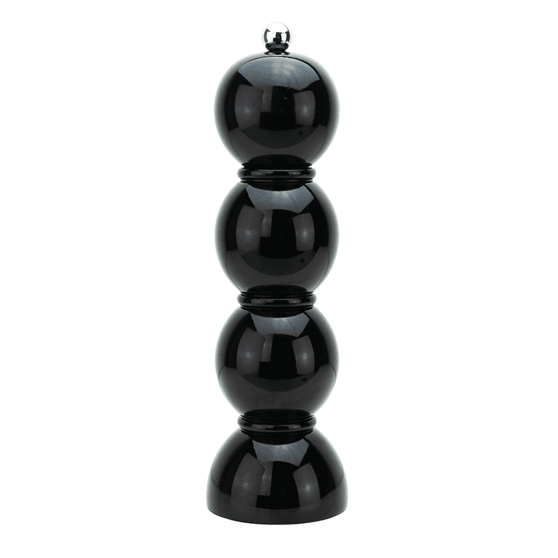 Bobbin Salt & Pepper Grinder, H24cm, Black