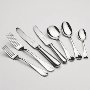 Image showing the 7 Piece Place Setting, Baguette, Stainless Steel, Mirror Finish product.