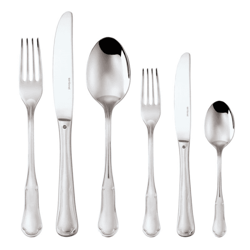 Image showing the Petit Baroque 36 Piece Cutlery Set, Stainless Steel product.