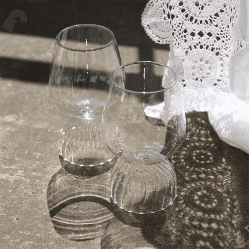 Image showing the Tutu Red Wine Glass, 600ml, Clear product.