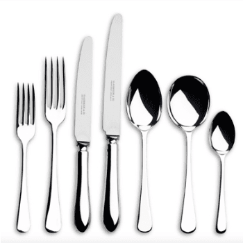 Large Serving Fork, Old English, Plain 10 Inch