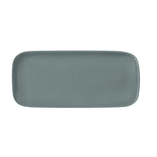 Image showing the Jardin de Maguelone Rectangular Dish, W14.5 x L33cm, Kale product.