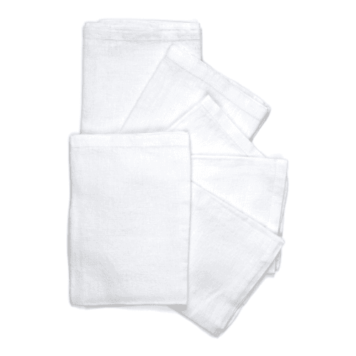 Image showing the Emily Set of 6 napkins, L45 x W45cm, salt product.