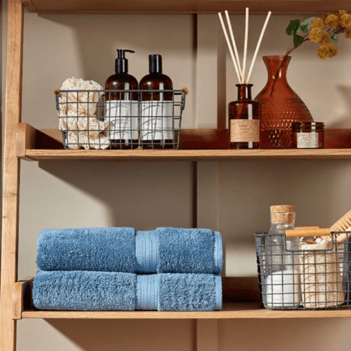 Image showing the Renaissance Bath Sheet, Denim product.