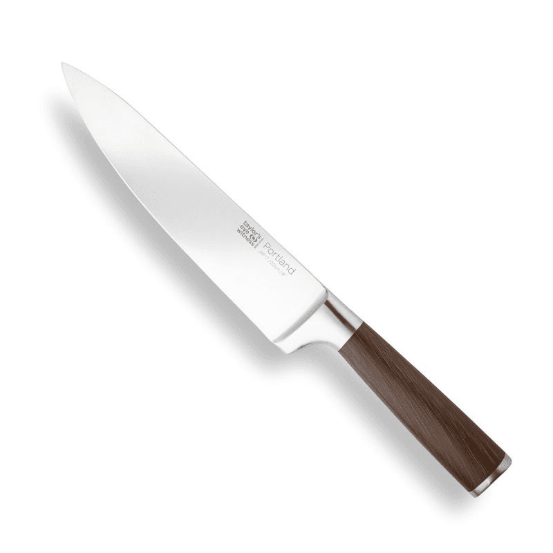Portland Chefs Knife, 20cm, Walnut
