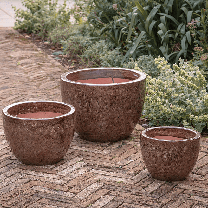 Dunai Planter, H20cm, Terracotta