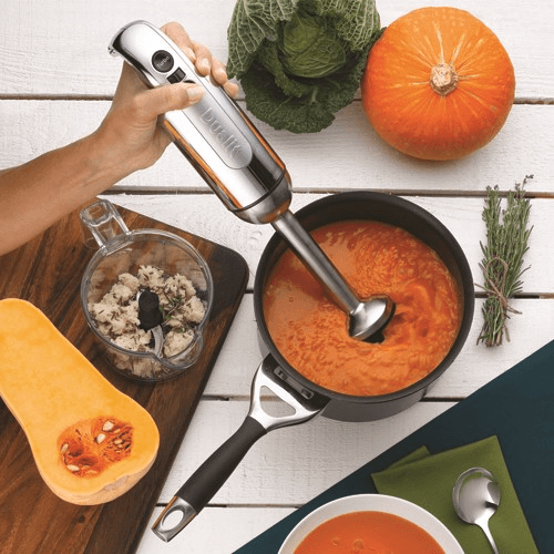 Hand blender, Polished Chrome