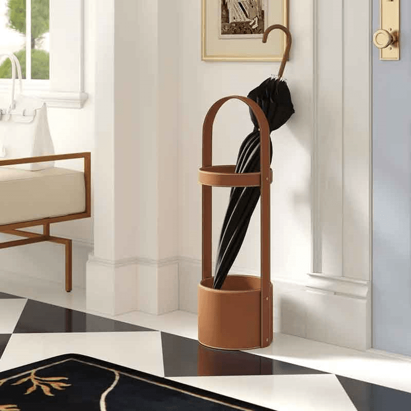 Brennan Umbrella stand, H75.5 x D23cm, Saddle