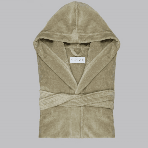 Image showing the Sati Bath Robe, Large, Grey product.