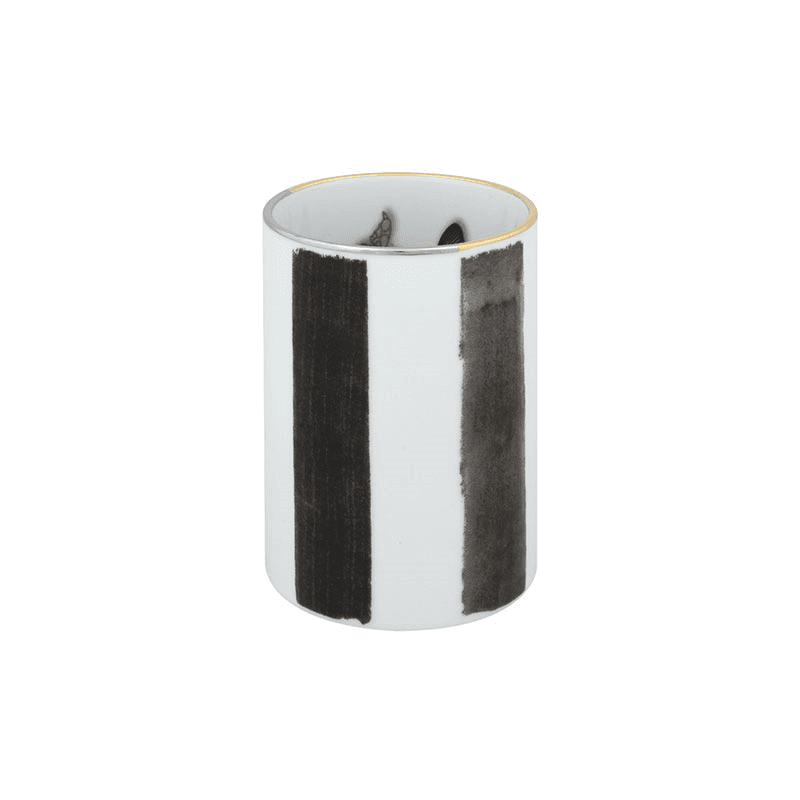 Sol Y Sombra Pencil Holder, D7.4cm, Monochrome