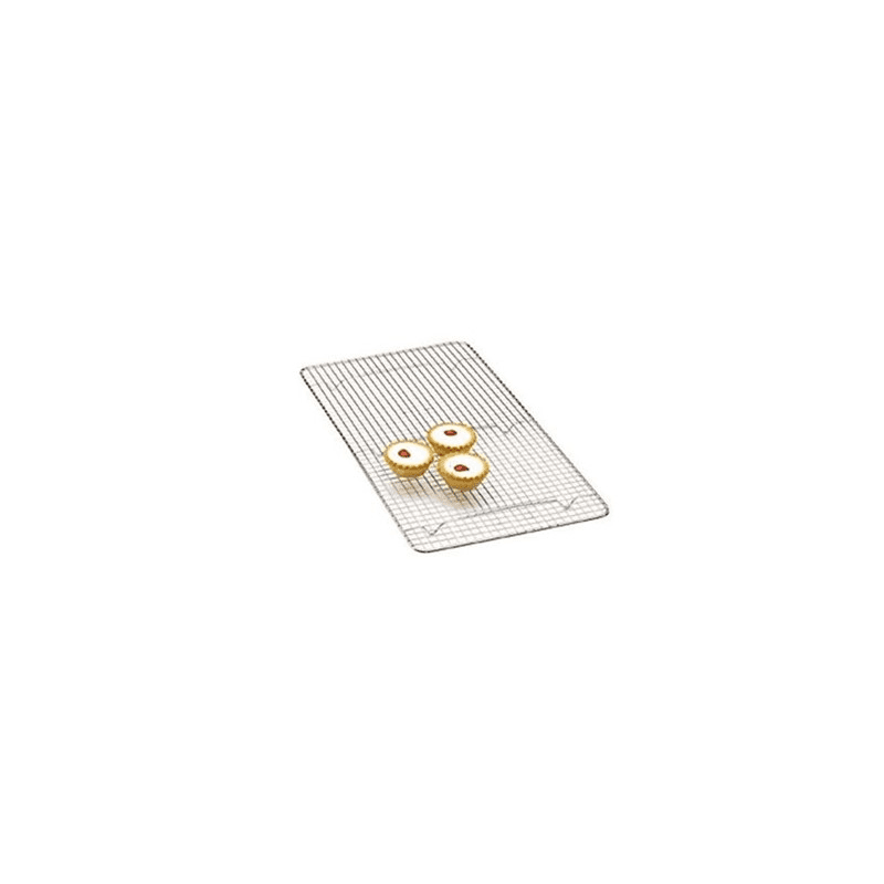 Heavy duty chrome plated cake cooling tray, 46 x 25cm