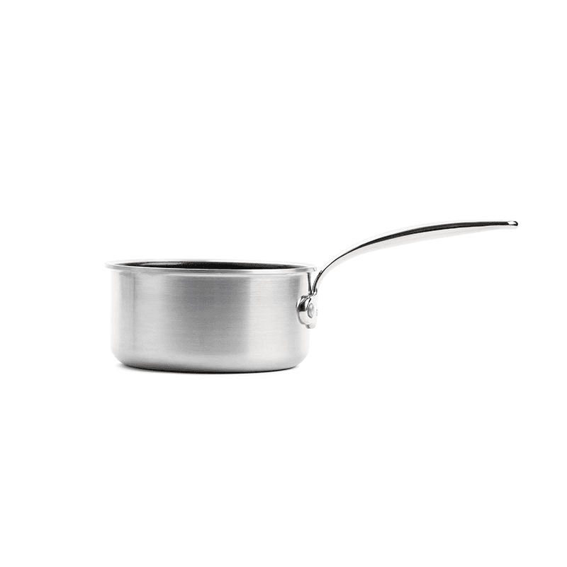 Premiere 3 Piece Non-Stick Saucepan Set, Stainless Steel
