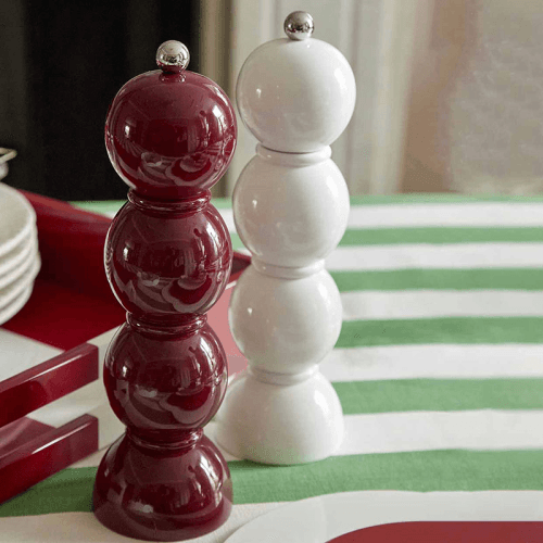 Image showing the Bobbin Salt & Pepper Grinder, H24cm, White product.