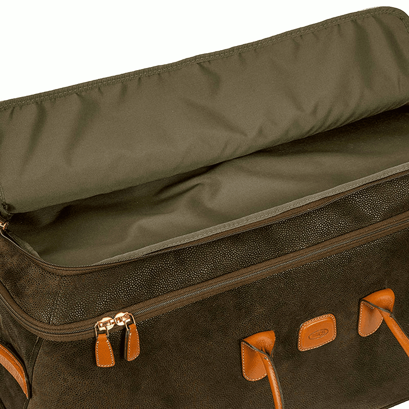Life Holdall With Wheels, H32 x W37 x L72cm, Olive