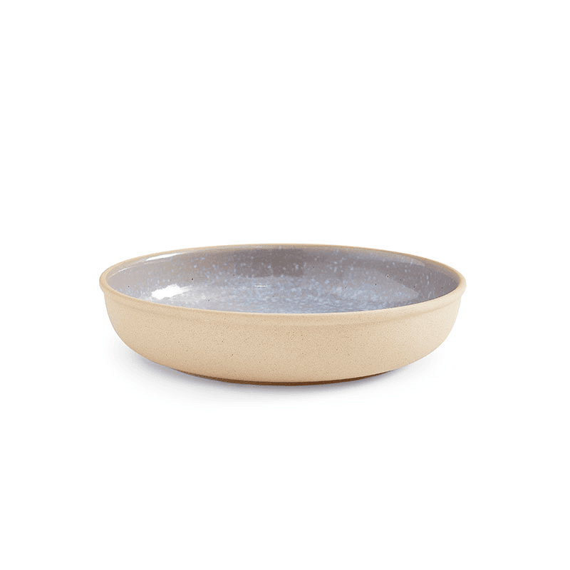 Minerals Set of 4 Low Bowls, D22cm, Aqua