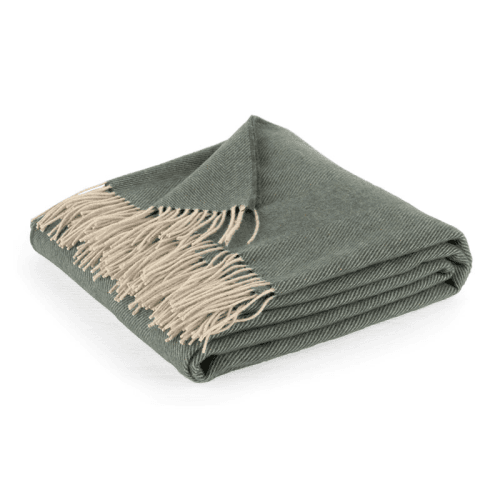 Image showing the Bailey Throw, 140 x 220cm, Constable Green product.