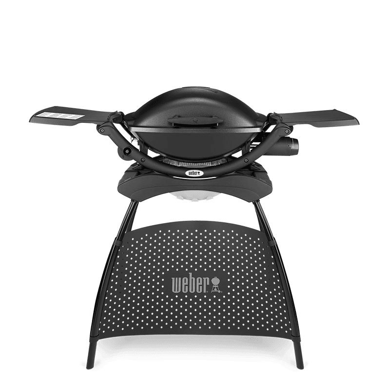 Q2200 Gas barbecue with stand, Black