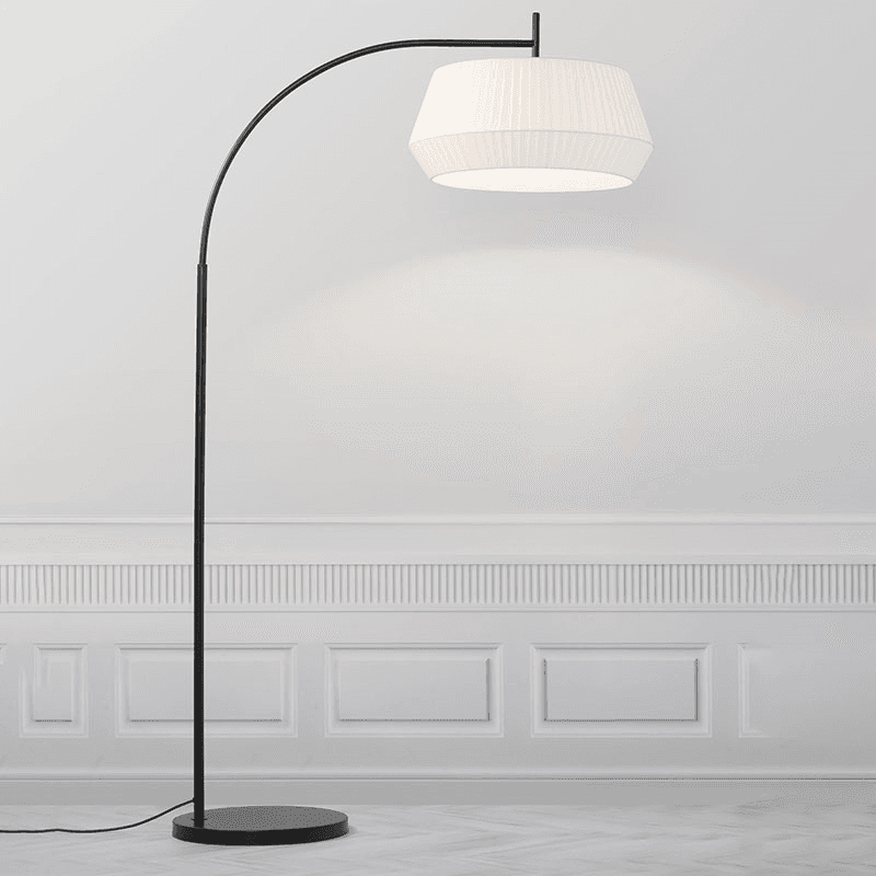 Dicte Floor Lamp, H180cm, White