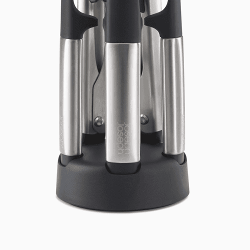 Image showing the Elevate Fusion 5 Piece Silicone Set, Stainless Steel product.